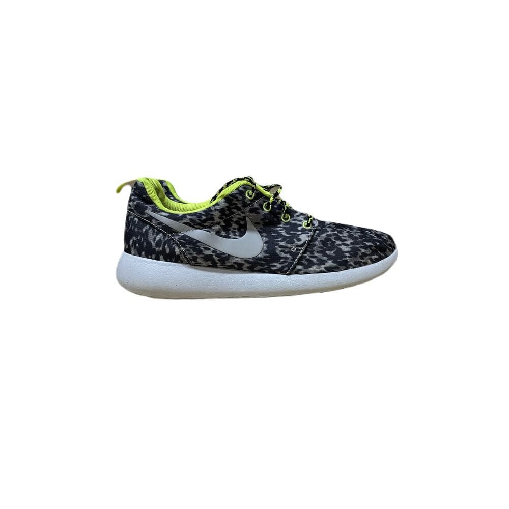 2014 Nike Women’s Rosherun Print Shoes, Sneakers Cool Grey, Wolf, Volt Size 8.5 - Thumbnail 6