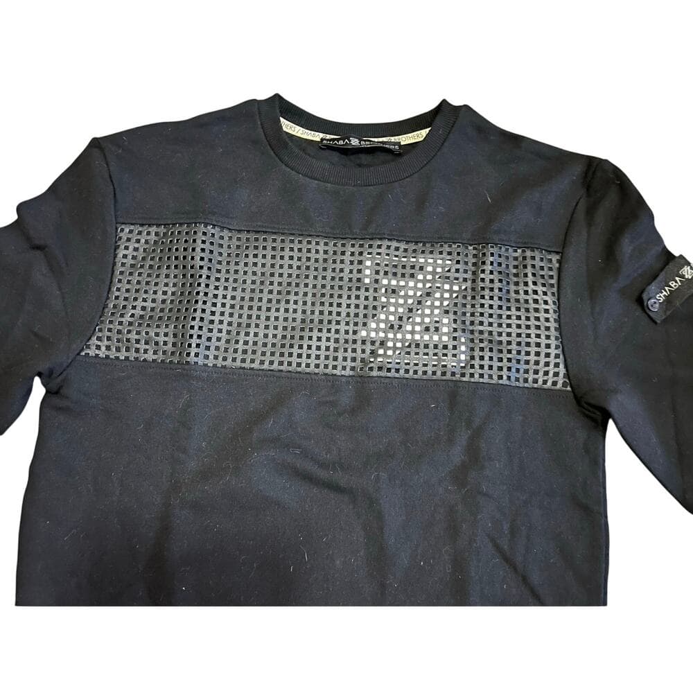 Shabazz Brothers Black CrewNeck Men’s Sweater Size Small