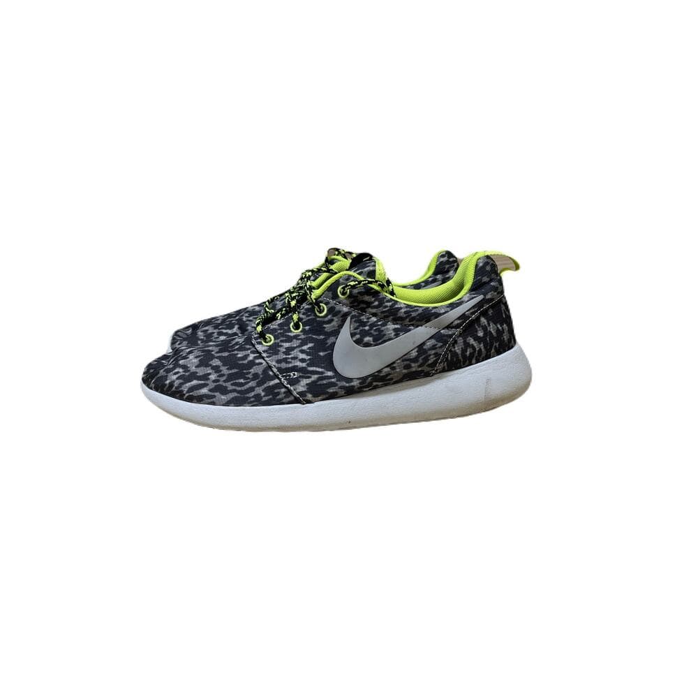 2014 Nike Women’s Rosherun Print Shoes, Sneakers Cool Grey, Wolf, Volt Size 8.5