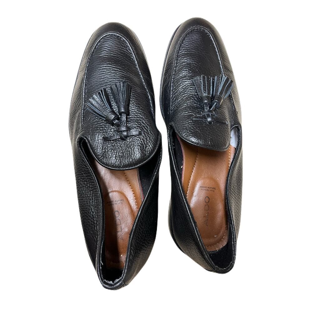 Aldo Men’s Leather Dress Shoe’s Size 10 - Thumbnail 2