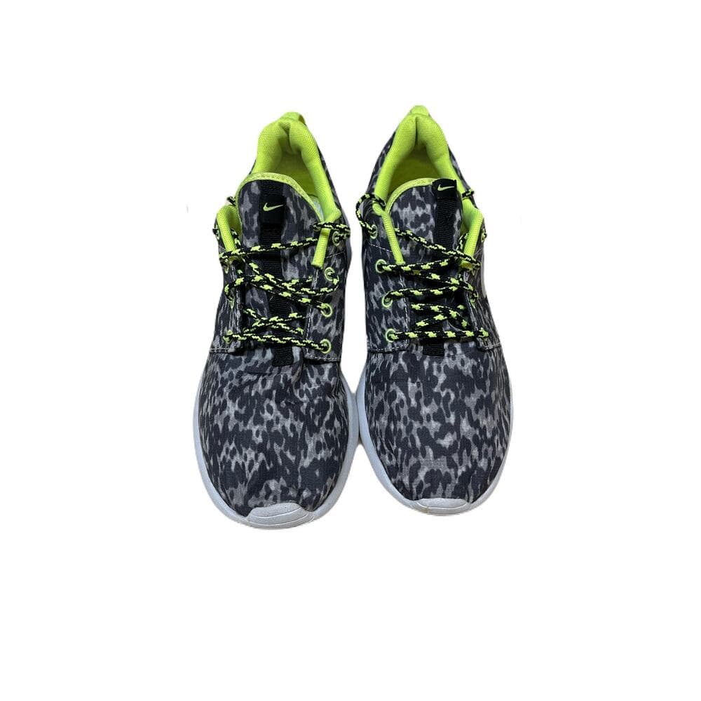 2014 Nike Women’s Rosherun Print Shoes, Sneakers Cool Grey, Wolf, Volt Size 8.5 - Thumbnail 2