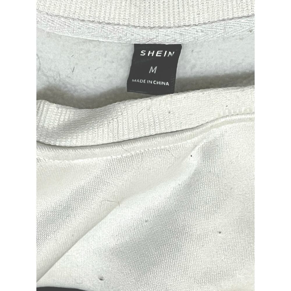 SHEIN White Men’s Sweater Size Medium - Thumbnail 2