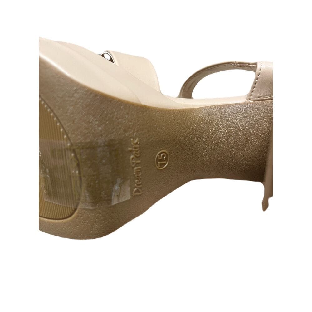Y2K-inspired sandals feature a square open toe and a secure ankle strap sz 7.5 - Thumbnail 7