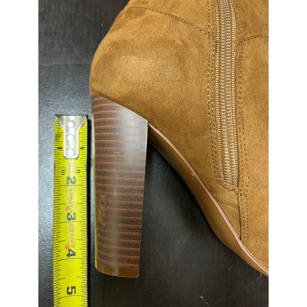 Just Jab Tan Women’s Boots 23” L With 4” Heels Size 8.5 - Thumbnail 9