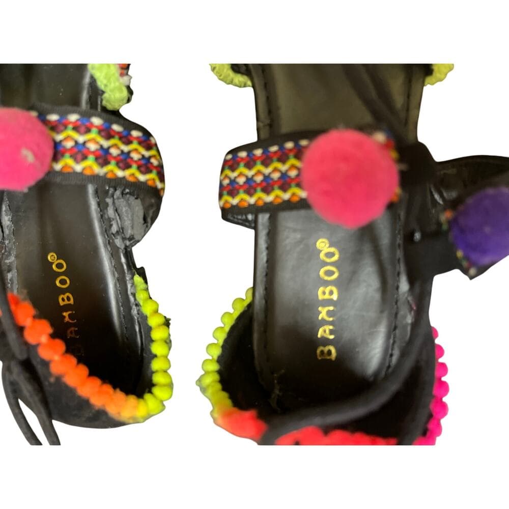Bamboo Inspire -51 Sandal Women’s Black Size 8 - Thumbnail 2