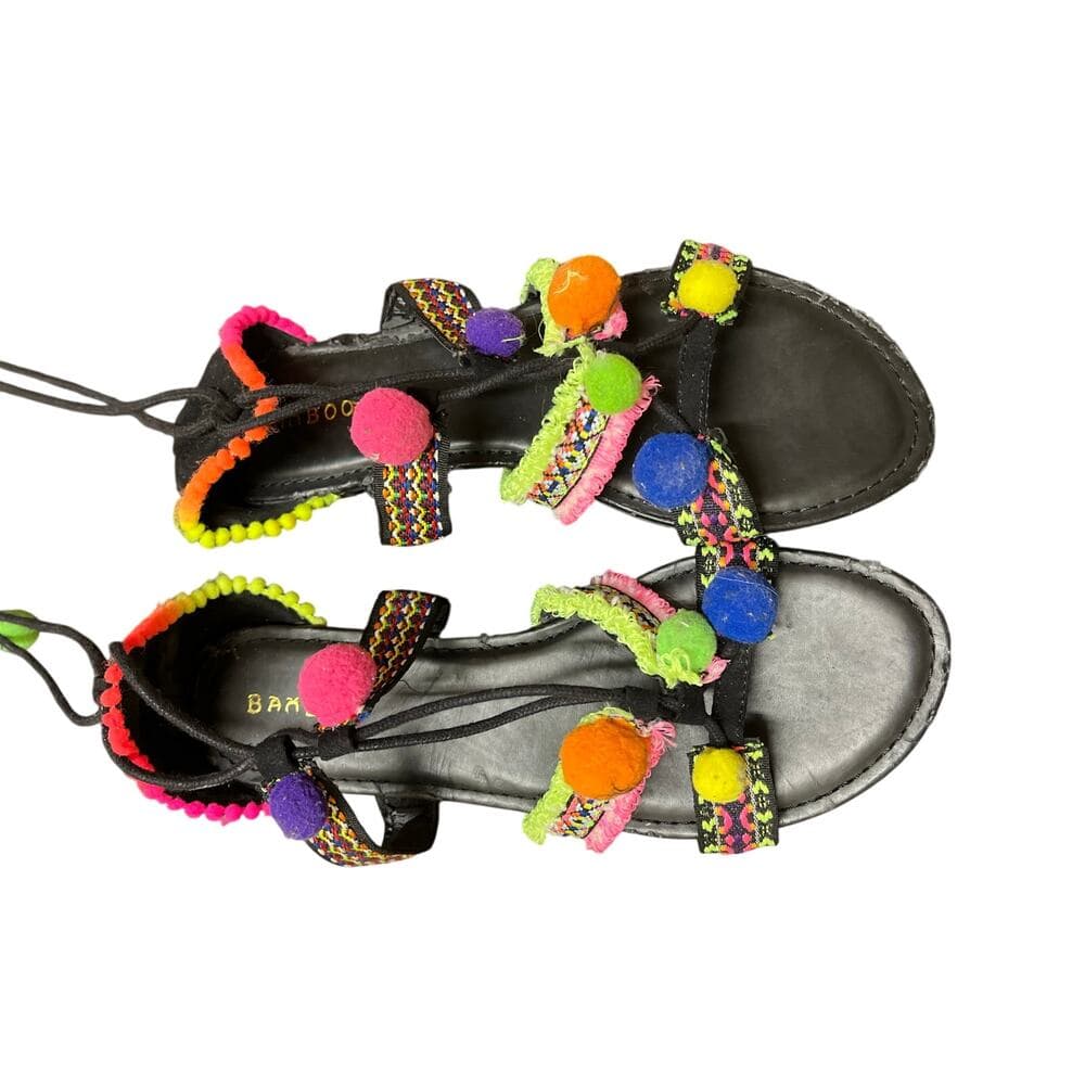 Bamboo Inspire -51 Sandal Women’s Black Size 8