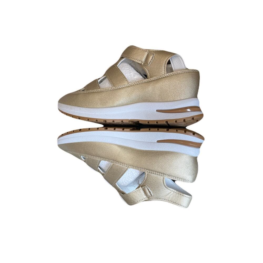 Women’s Gold Sneakers/Shoes Size 8.5 Brand New No Box - Thumbnail 4