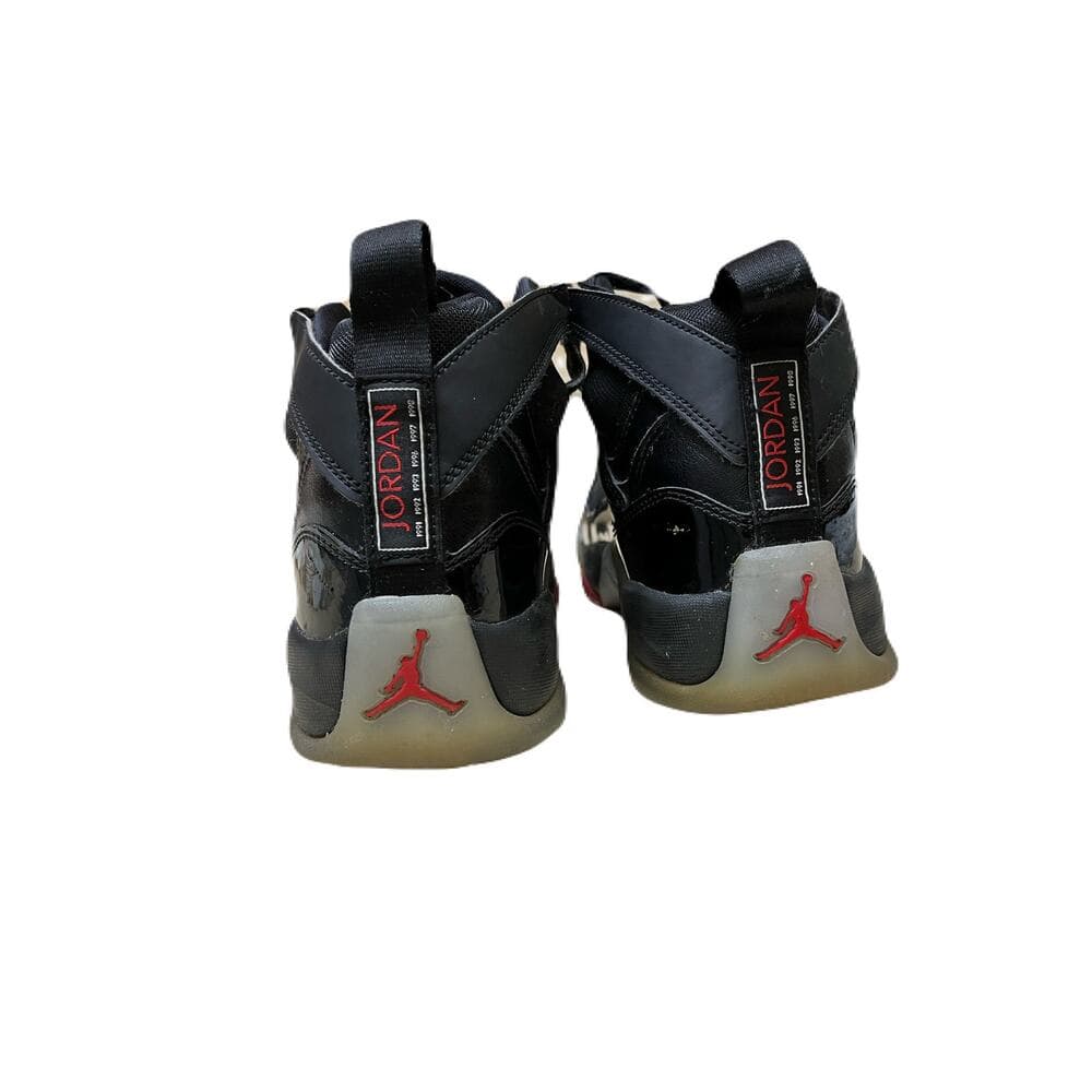 Air Jordan Jumpman-Two Trey-Mid Size 7Y US Black Shoes - Thumbnail 3