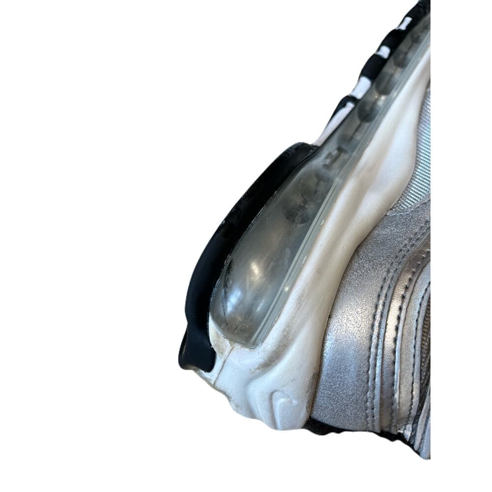 The Nike Air Max 97 GS with style code 918890-001 silver bullet For Kids Size 7Y - Thumbnail 5