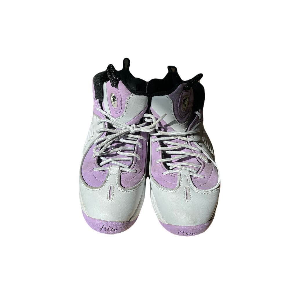 Nike Air Penny II 2 820249-009 Platinum/Purple Lilac Hardaway 7Y