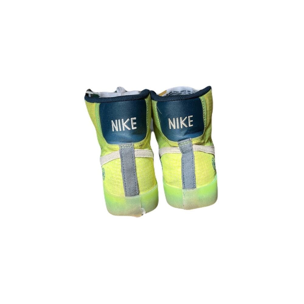 Nike Blazers Lime Navy Mid ‘77 Shoes- Blue/ Kids Size 6.5 Basketball Retro - Thumbnail 4