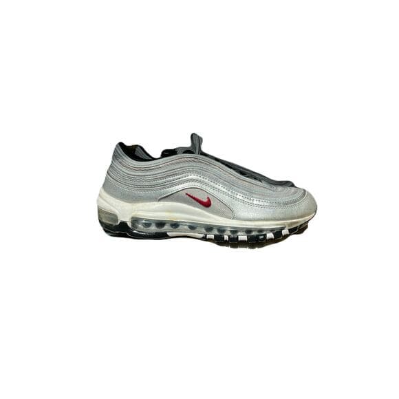 The Nike Air Max 97 GS with style code 918890-001 silver bullet For Kids Size 7Y - Thumbnail 7
