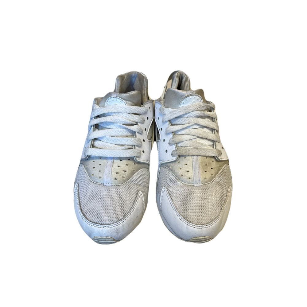 Nike Huarache Run 654275-110 Youth US 7 Running Shoes White Athletic Sneakers