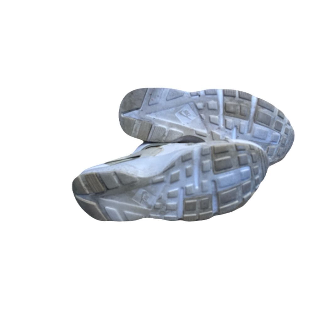 Nike Huarache Run 654275-110 Youth US 7 Running Shoes White Athletic Sneakers - Thumbnail 4