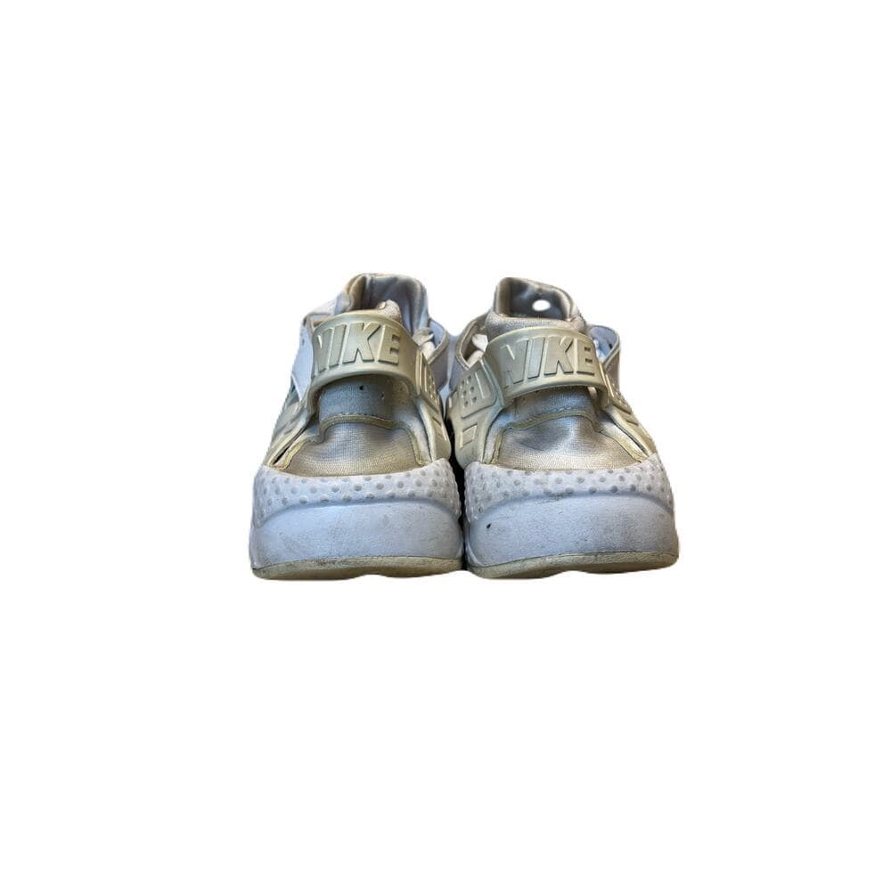 Nike Huarache Run 654275-110 Youth US 7 Running Shoes White Athletic Sneakers - Thumbnail 3