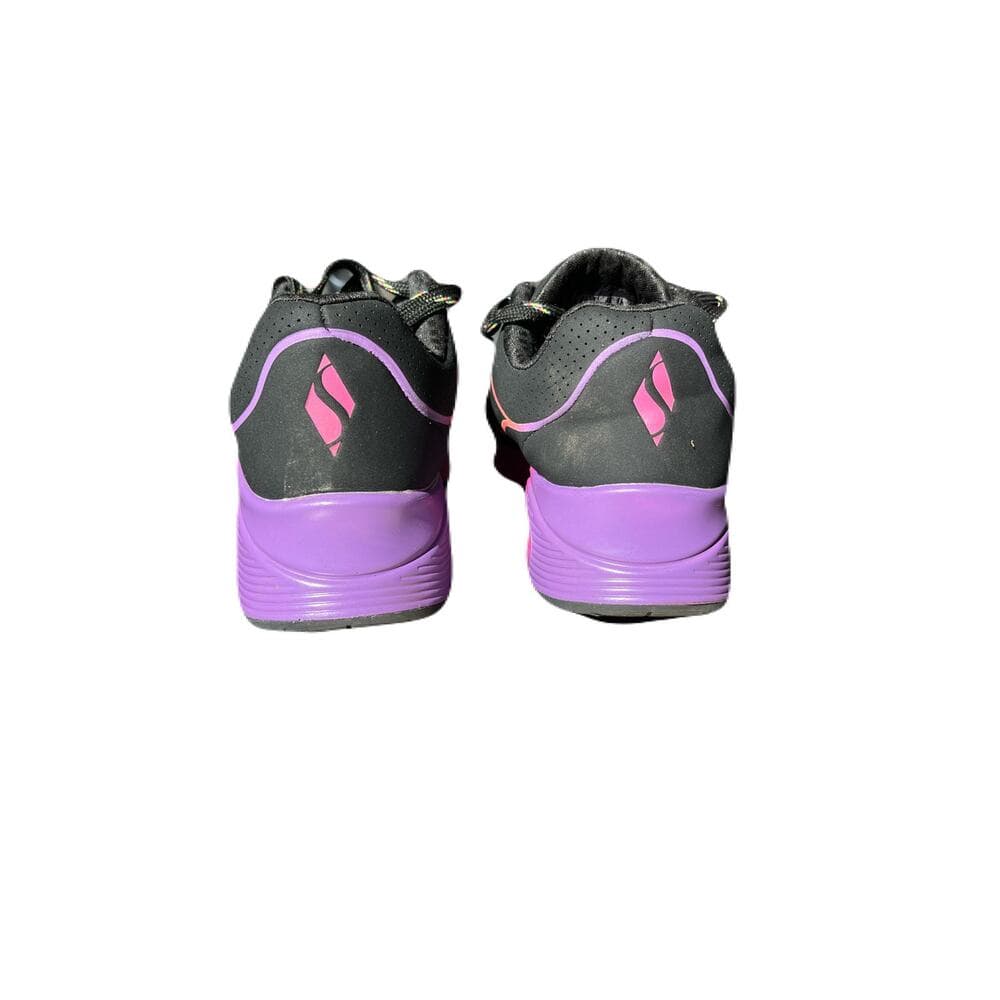 Skechers Unisex-Child Size 1 Street Uno Gen1-Pop of Neon 310543L Rainbow - Thumbnail 3