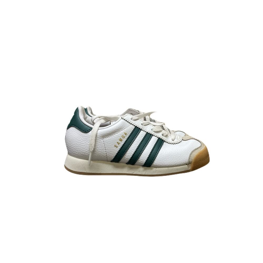 Samoa Adidas Kids Sneakers Size 1 Green/White/Gold - Thumbnail 6