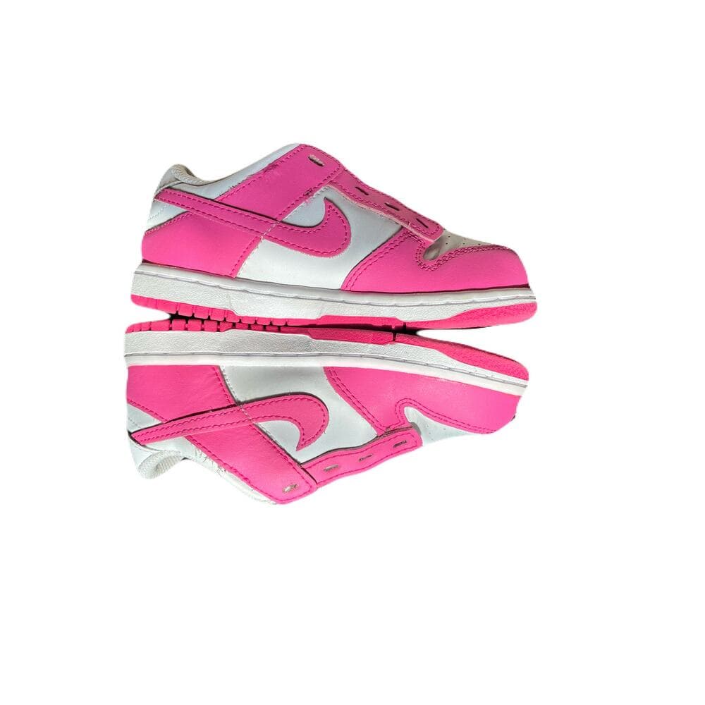 Nike Dunk Low Little Kids' Shoes FB9107-102 Size 10C - Thumbnail 4