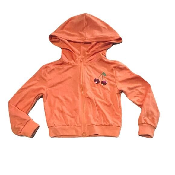 Btween Peach Girls Kids Hoodie Size 5 - Thumbnail 5