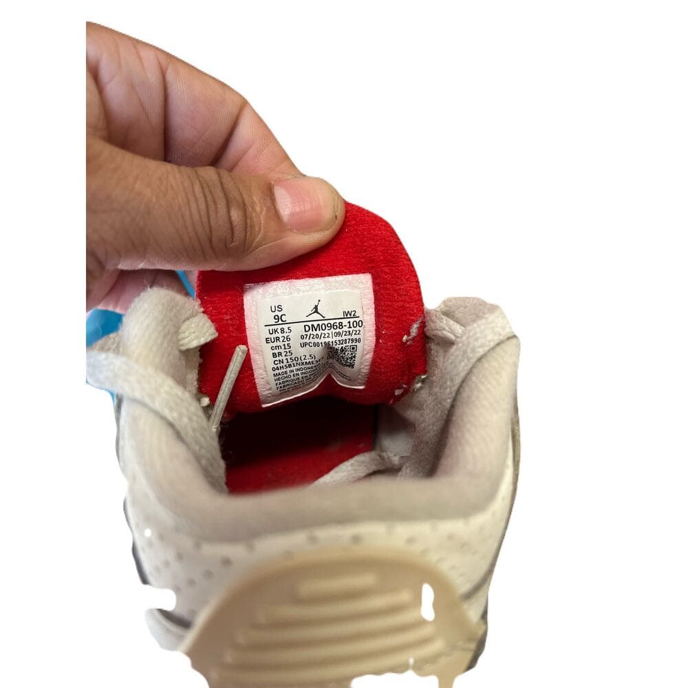 Air Jordan 3 Retro TD 'White Cement Reimagined DM0968-100 Size 9C - Thumbnail 6