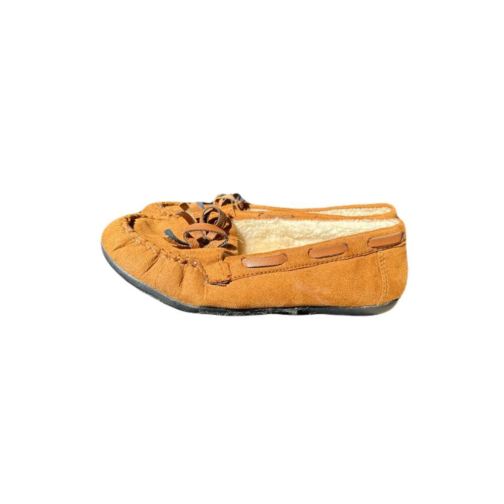 Kids Tan Shoes For Girls In Good Condition Size 11 - Thumbnail 2