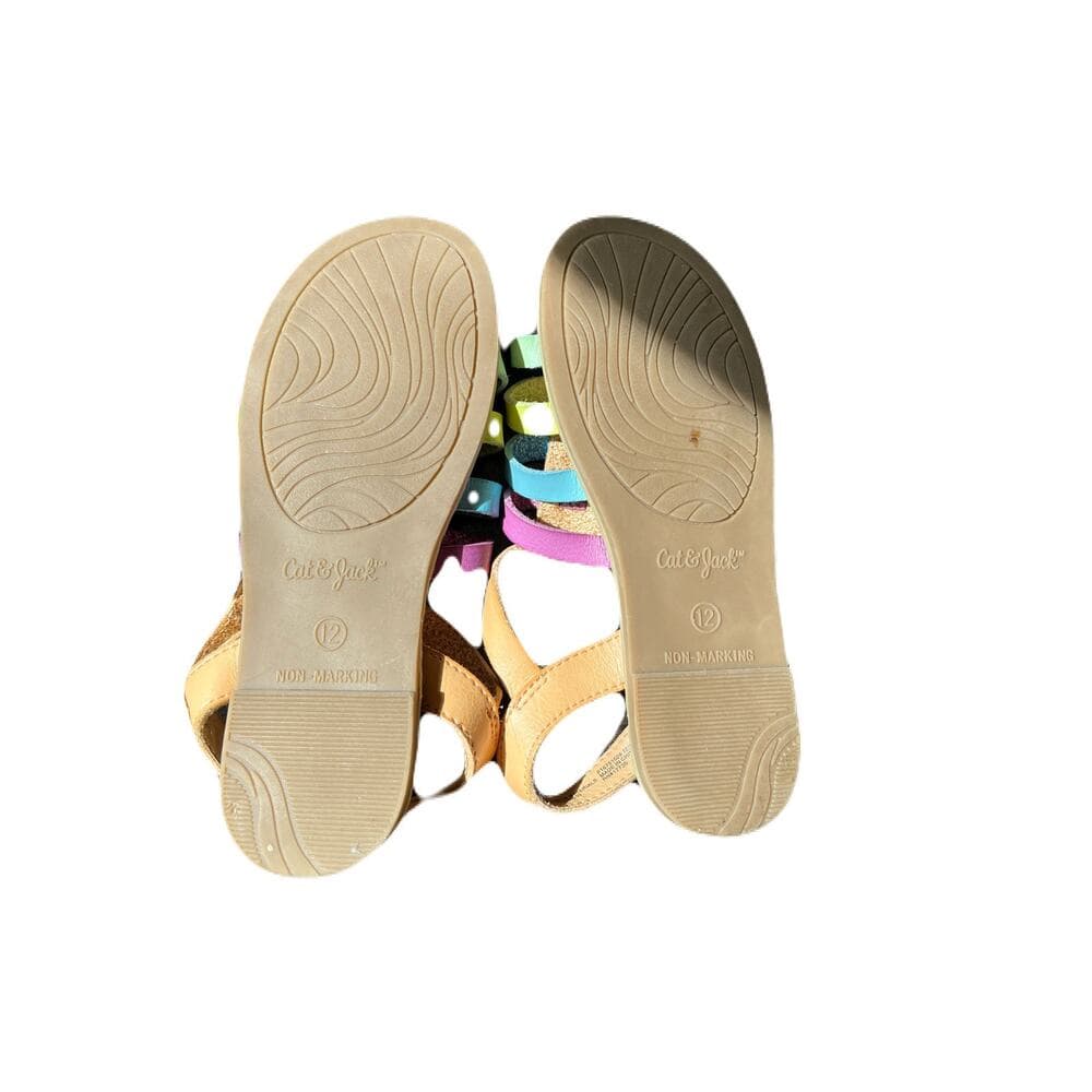 Cat & Jack Kids Slippers For Girls Size 12 - Thumbnail 2