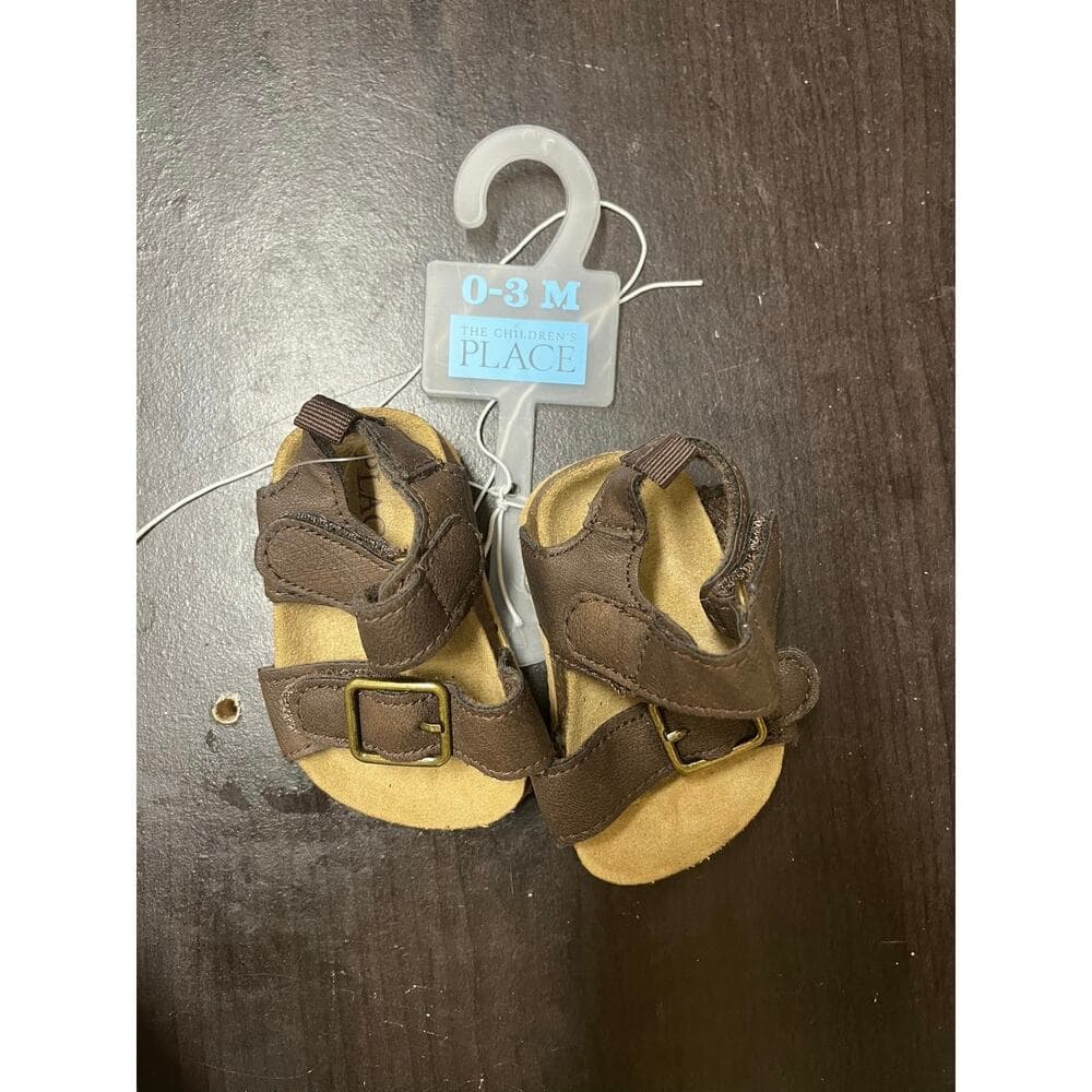 Carter Brown Sandals Size 0-3 For Baby’s - Thumbnail 4