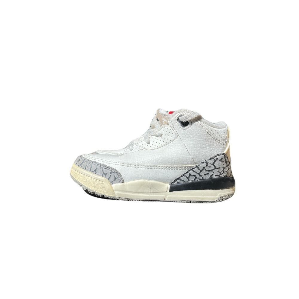 Air Jordan 3 Retro TD 'White Cement Reimagined DM0968-100 Size 9C - Thumbnail 2