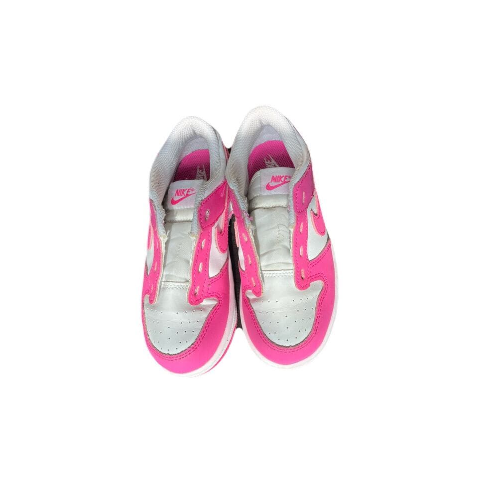 Nike Dunk Low Little Kids' Shoes FB9107-102 Size 10C - Thumbnail 2
