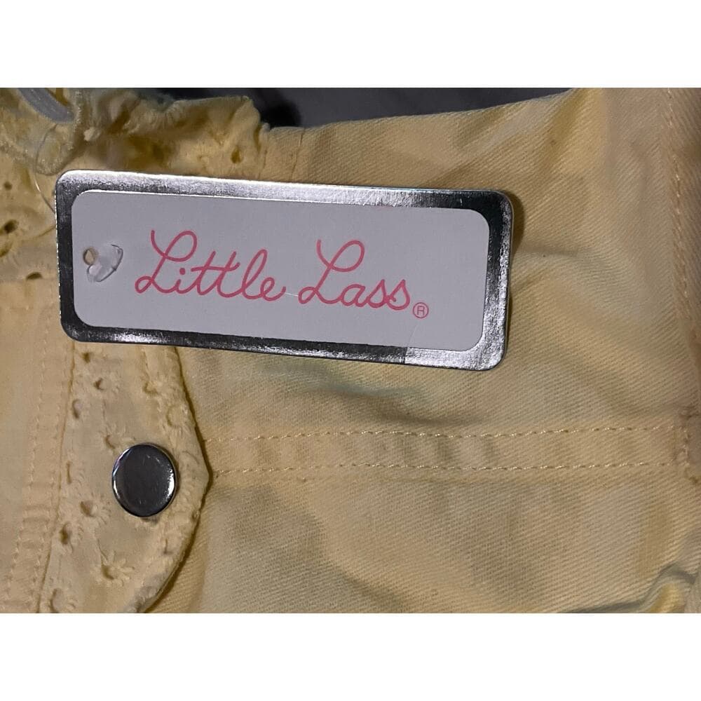 Little Lass Yellow Girls Dress Size 5 - Thumbnail 2