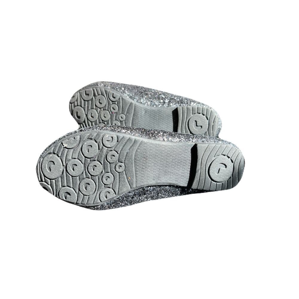 Karina-4K Black Glitter Girls Blacl Shoes Size 9 - Thumbnail 3