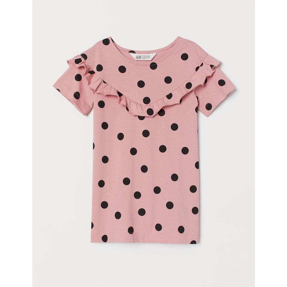 H & M Pink T-Shirt Size 2-4Y - Thumbnail 3