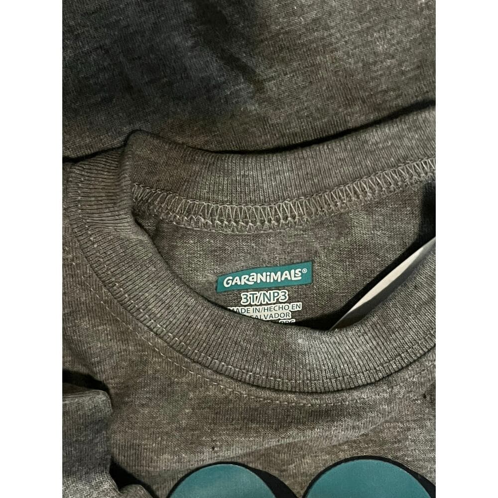 Garanimals Good Vibes Gray kids T-Shirt Size 3T - Thumbnail 4