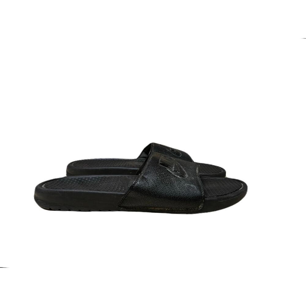 Nike Black Slippers Size 11 - Thumbnail 5