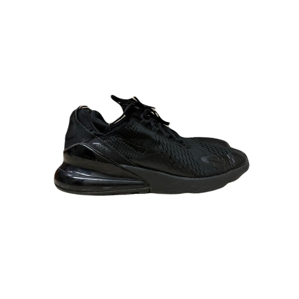 Nike Air Max 270 (GS) Men’s Triple Black Running Shoes , Sneakers Size 8 - Thumbnail 8