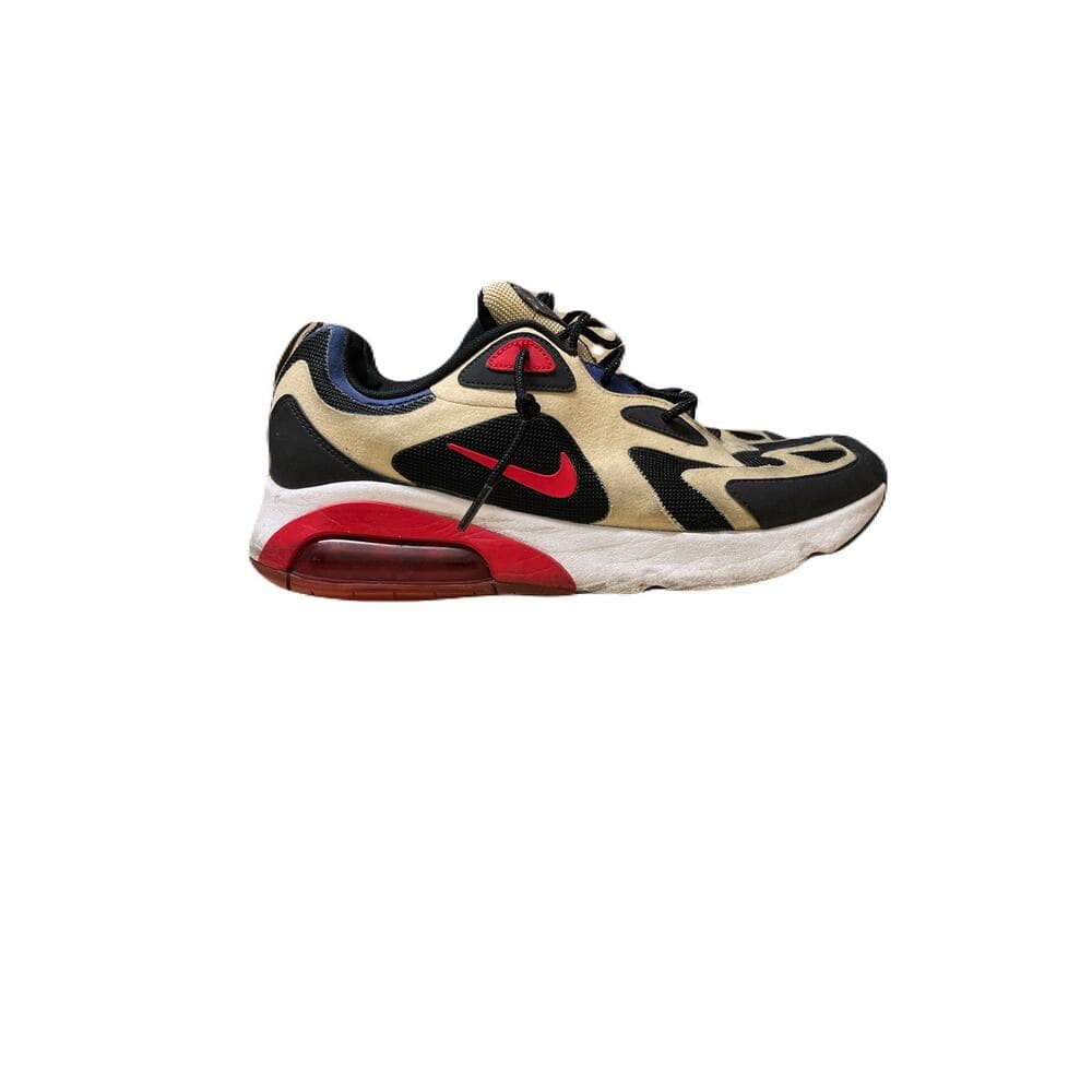 Nike Air Max 200 Team Gold University Red Black Size 11 Missing The Insole - Thumbnail 6
