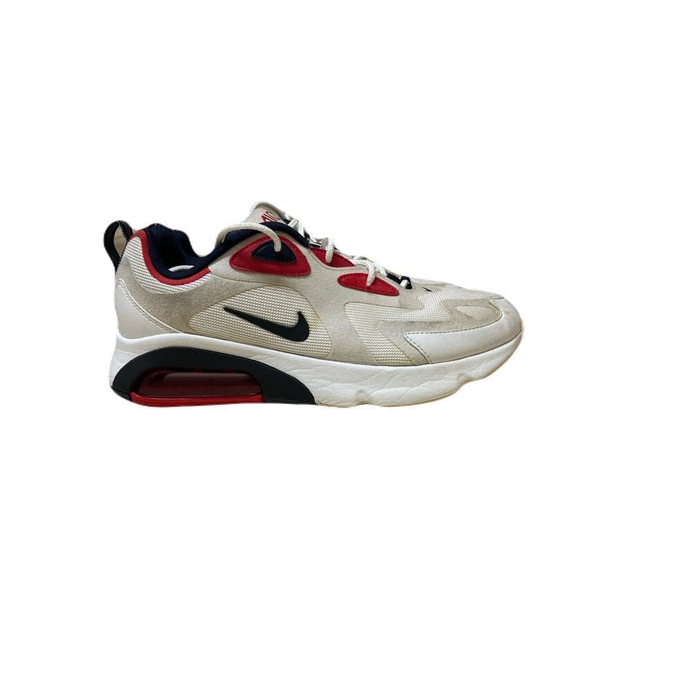Nike Men's Air Max 200 Summit White/Platinum Tint/Uni - Thumbnail 7