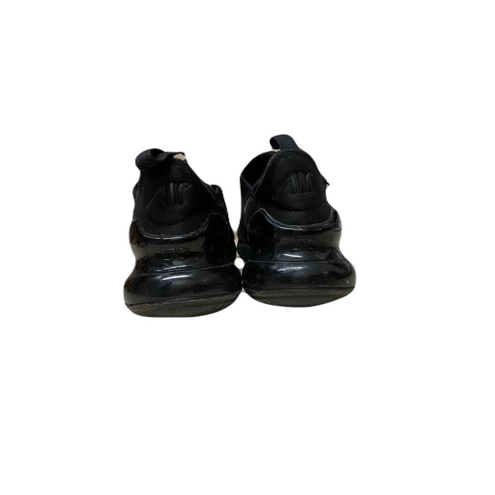Nike Air Max 270 (GS) Men’s Triple Black Running Shoes , Sneakers Size 8 - Thumbnail 2