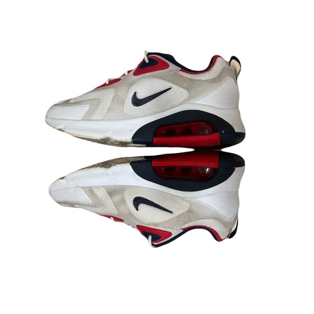 Nike Men's Air Max 200 Summit White/Platinum Tint/Uni - Thumbnail 3