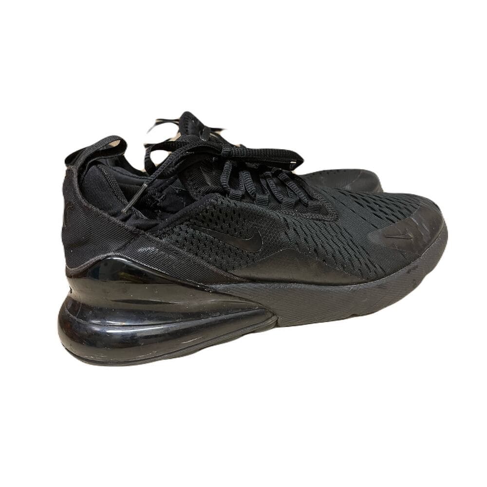 Nike Air Max 270 (GS) Men’s Triple Black Running Shoes , Sneakers Size 8 - Thumbnail 6