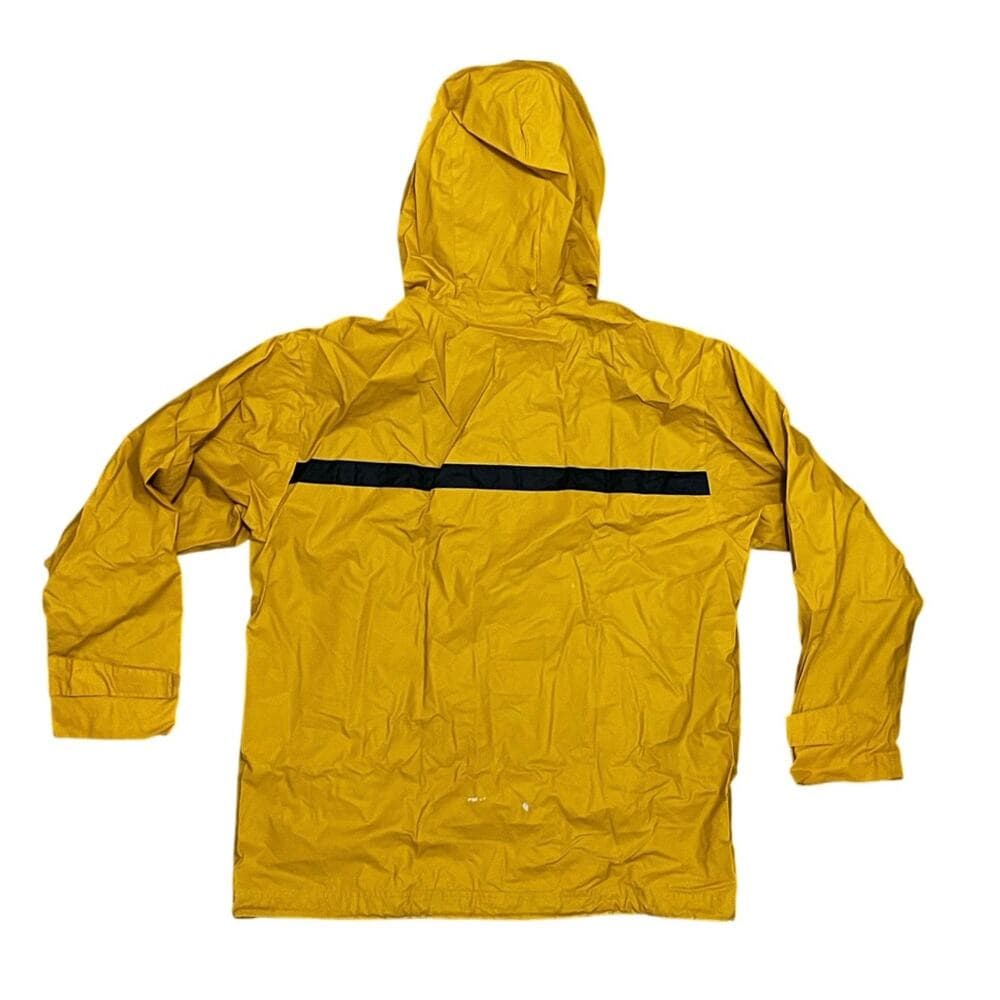 Charles River Apparel Men's Yellow Englander Rain Jacket - Thumbnail 4