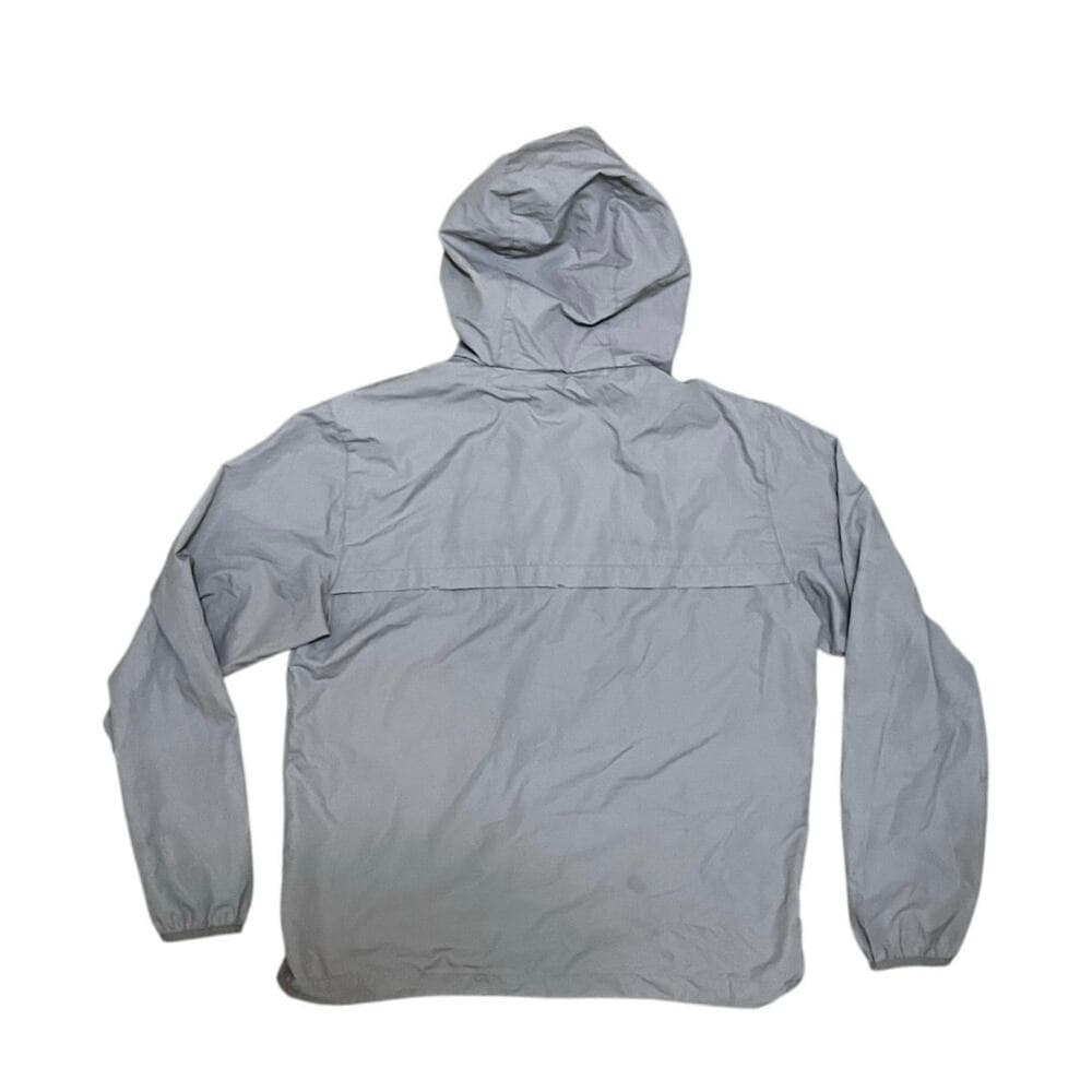 Quiksliver Gray Windbreaker Jacket Size Medium - Thumbnail 4