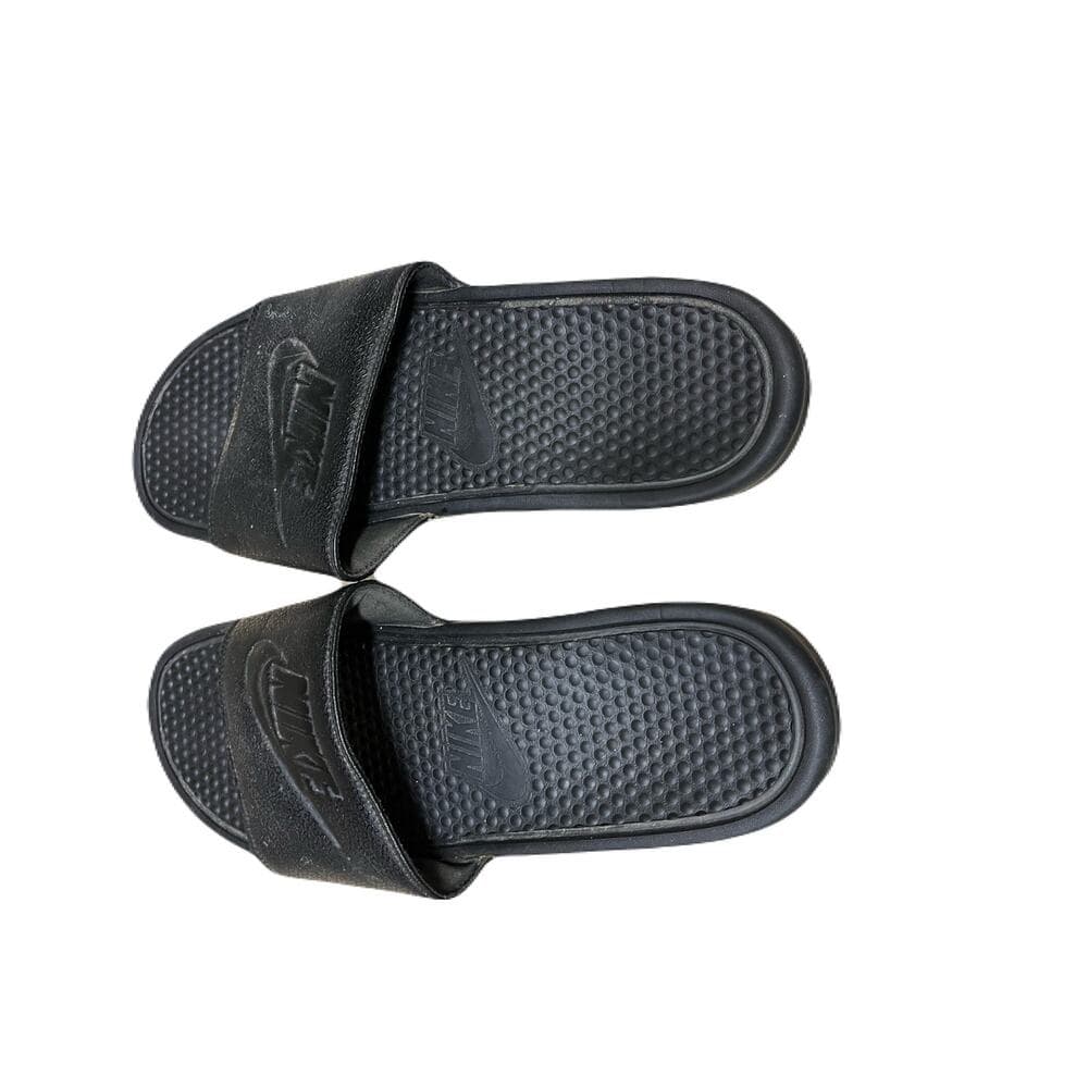 Nike Black Slippers Size 11 - Thumbnail 3