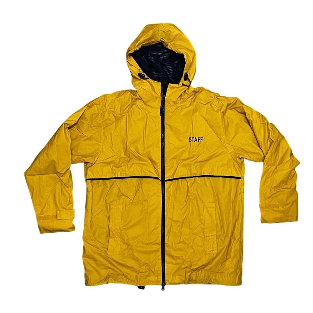 Charles River Apparel Men's Yellow Englander Rain Jacket - Thumbnail 7