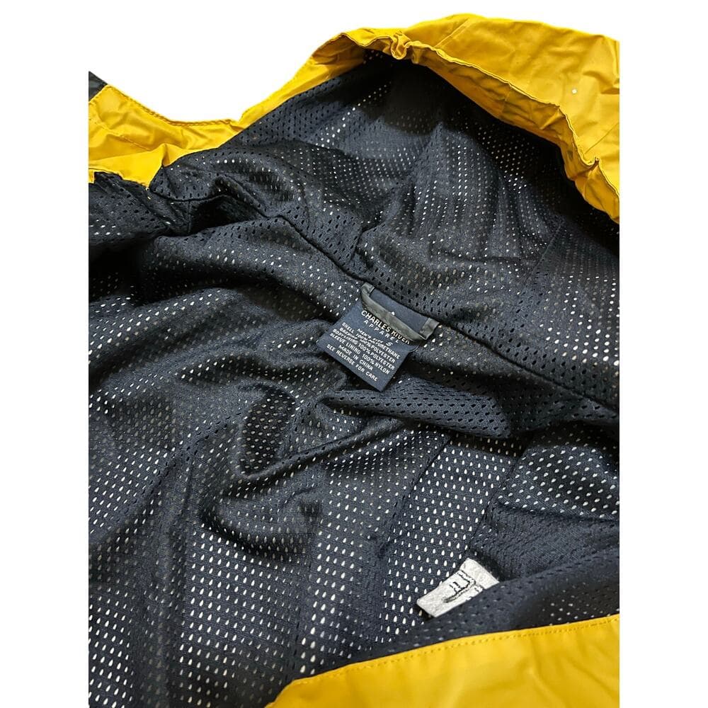 Charles River Apparel Men's Yellow Englander Rain Jacket - Thumbnail 2