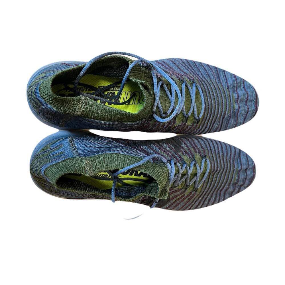 Nike Men’s Sneakers Blue , Green Size 10.5 - Thumbnail 4