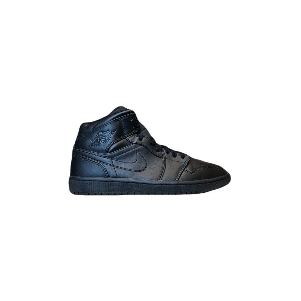 Air Jordan 1 Mid "Triple Black Size 9.5 - Thumbnail 5