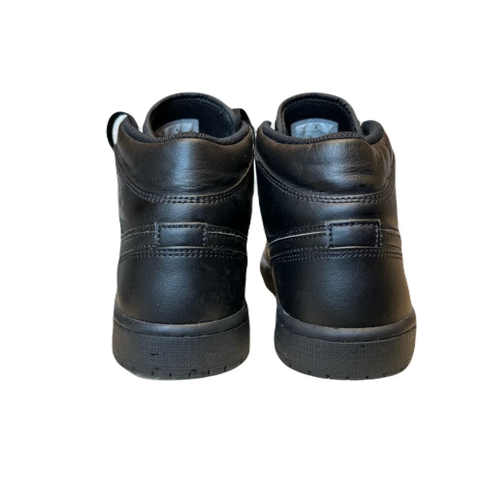 Air Jordan 1 Mid "Triple Black Size 9.5 - Thumbnail 4