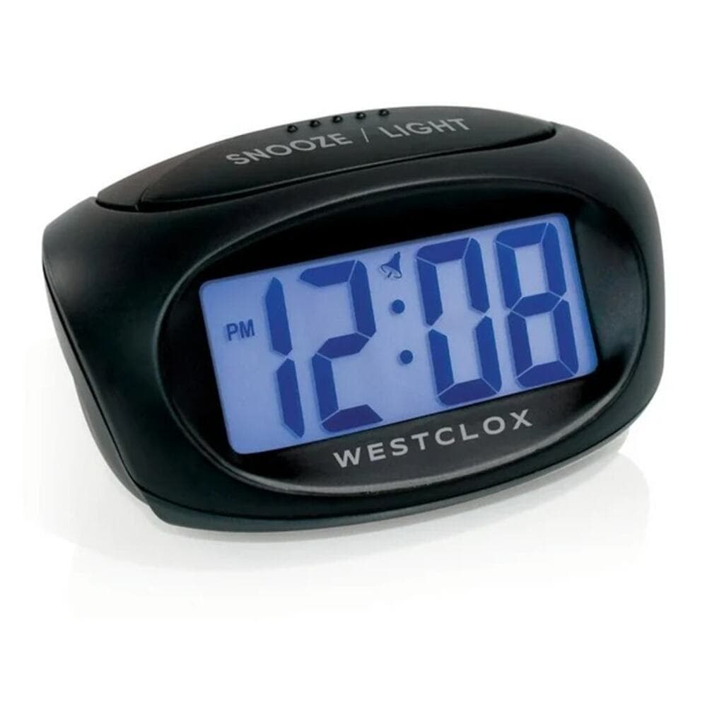 Westclox Battery Operated Digital LCD Alarm Clock, 70043 - Thumbnail 5