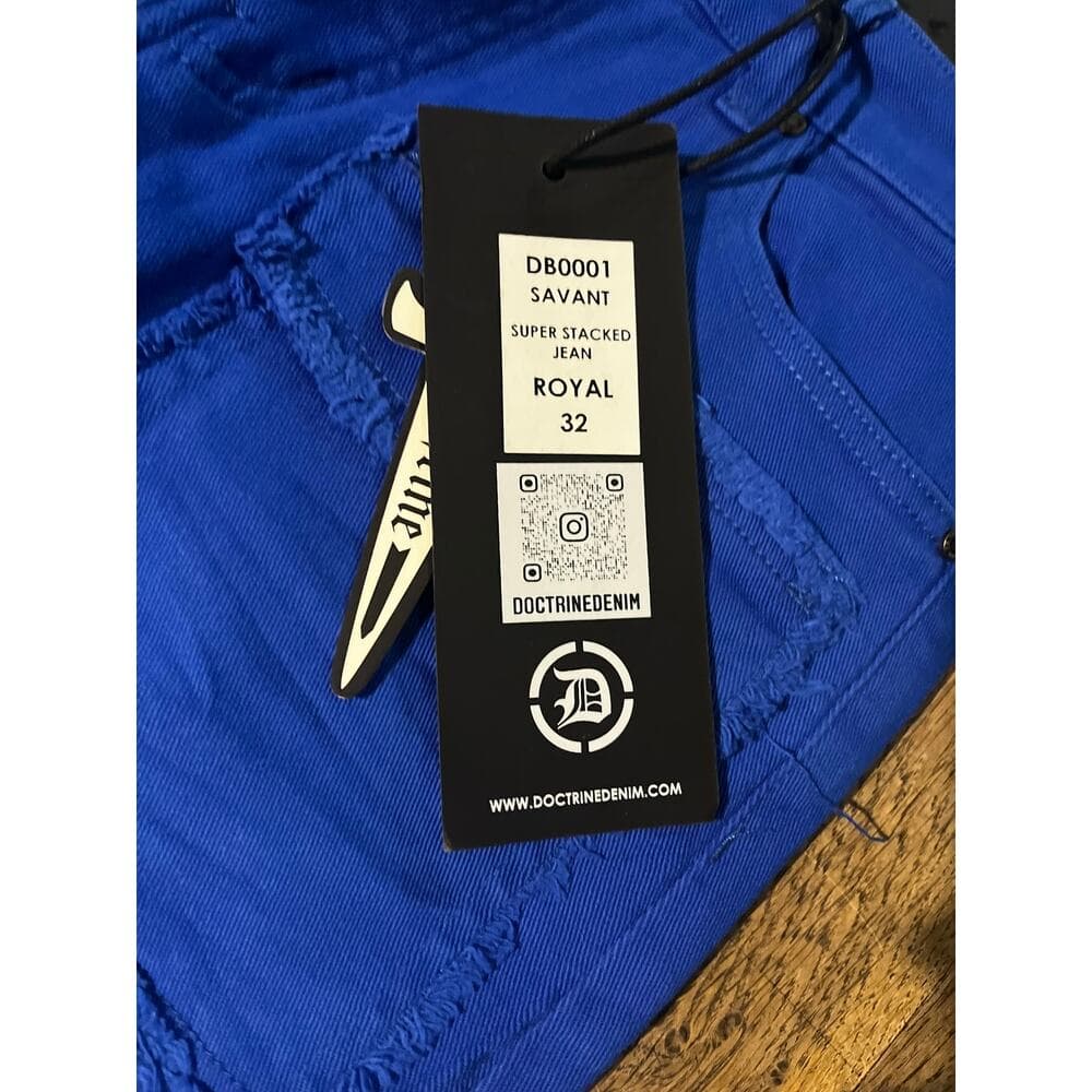 Doctrine Savant Super Stacked Jean Royal 32 - Thumbnail 4